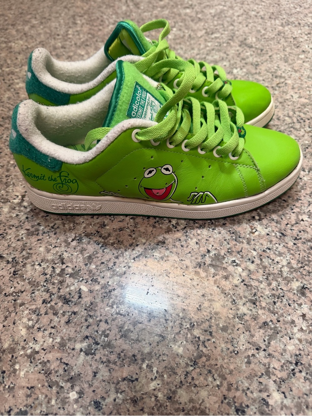 HTF Rare Stan smith green Kermit adidas